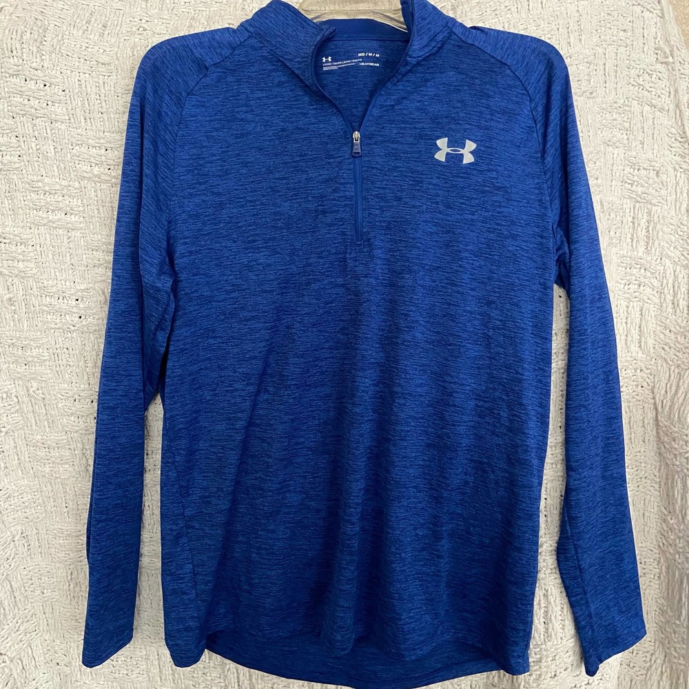 Under Armour Blue HeatGear Size M